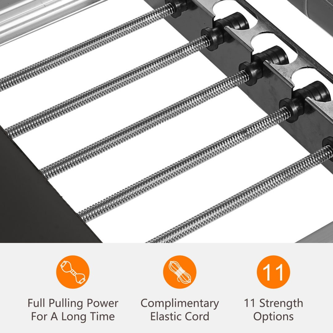 Pilates Core Bed, Foldable Home High Quality, Yoga Studio Same Commercial Fitness Equipment, Black